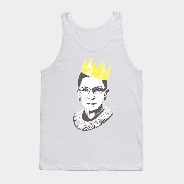 Notorious RBG Tank Top by idkco